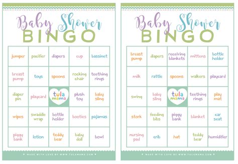 How to Play Baby Shower Bingo