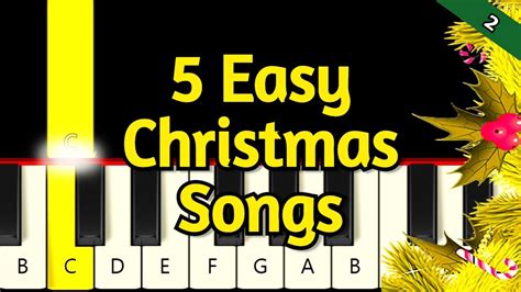 How to play Christmas music on the piano