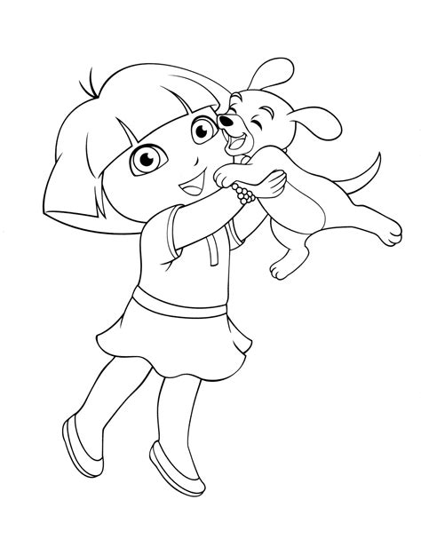 How to Use Dora Coloring Pages