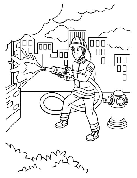 How to Use Firefighter Coloring Pages