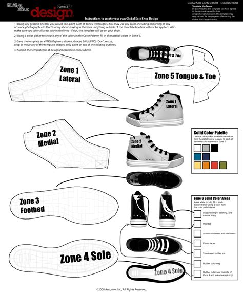 How to Use Nike Shoe Templates