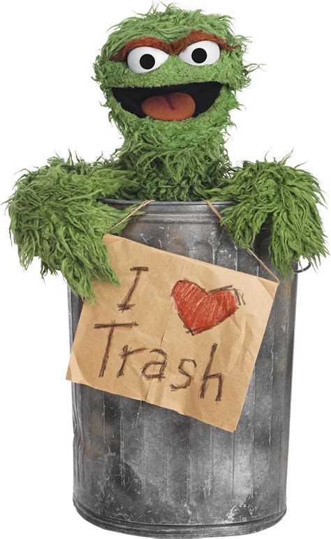 Using Oscar the Grouch Template