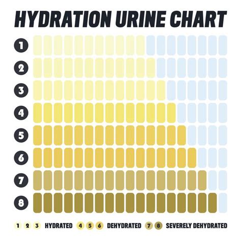 Hydration Chart for Runners