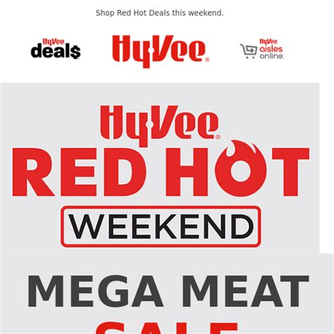 Hy Vee Coupons for Meat and Seafood