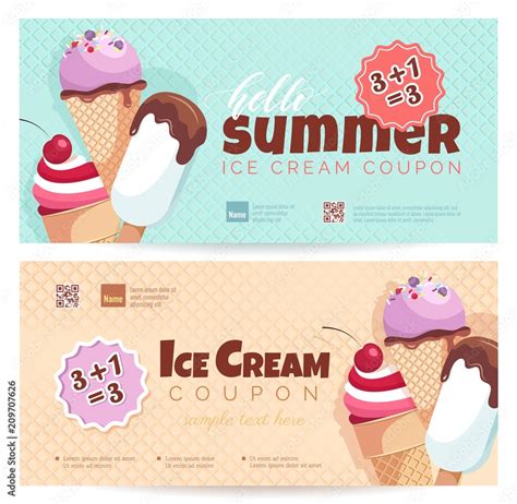 Ice Cream Discount Vouchers