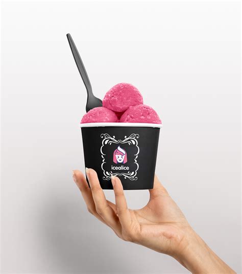 Ice Cream Label Design 1