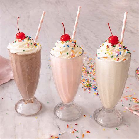 Ice Cream Milkshakes