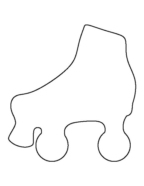 Ice Skate Templates for Roller Skates