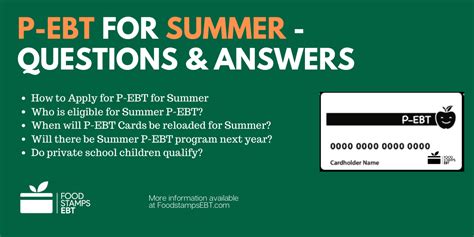 Illinois Summer EBT FAQs