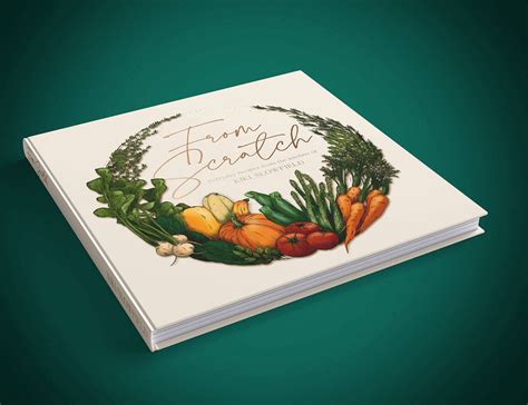 Illustrated Cookbook Covers