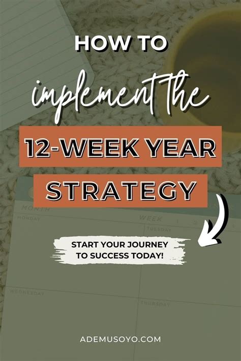 Implementing 12 Week Year Strategy