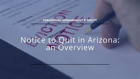 Implications of the Arizona Notice