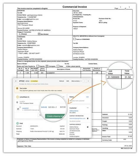 Role of import invoices in customs clearance