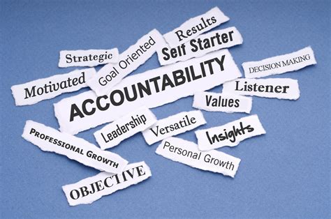 Description of Increased Accountability