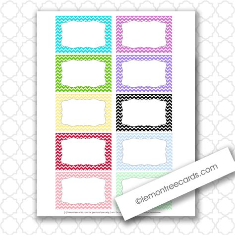 Index Card Template Ideas