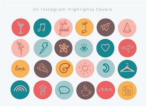 Instagram Highlight Covers Design