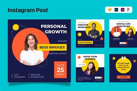 Instagram Post Templates for Business