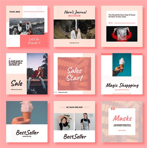 Instagram Templates for Marketers