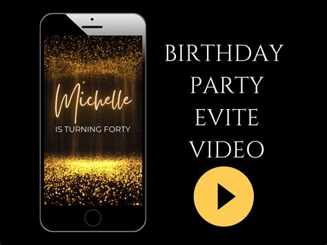 Interactive Birthday Invitations