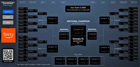 Interactive Bracket