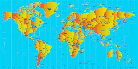 Interactive Time Zone Maps