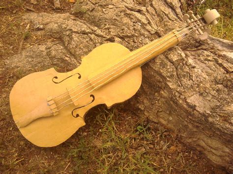 Introduction to Cardboard Violin Templates