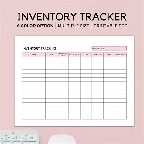 Inventory Tracking Description