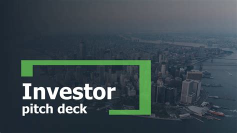 Investor Pitch Deck