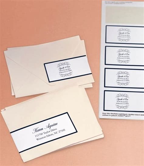 invitation labels