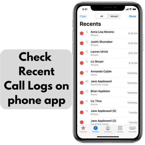 iPhone Call Log Tips