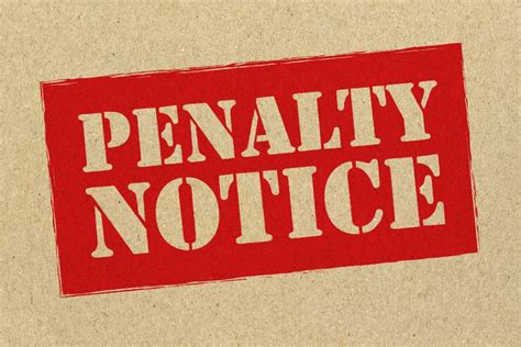 IRS B Notice Penalties for Non-Compliance