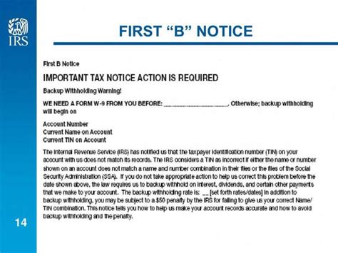 IRS B Notice Response Best Practices