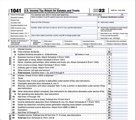 Description of IRS Forms