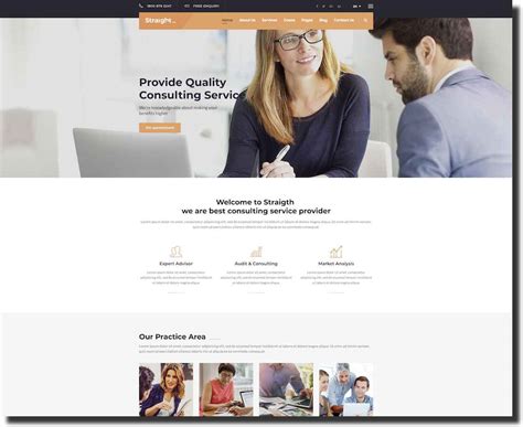 IT consulting template 4