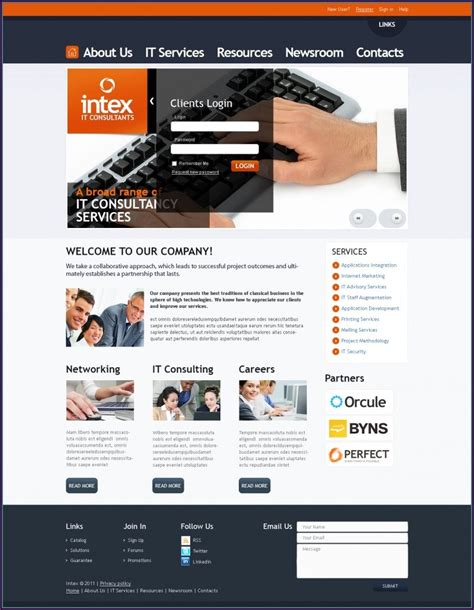 IT consulting template 6