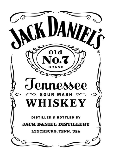 Jack Daniel's Label Template Best Practices