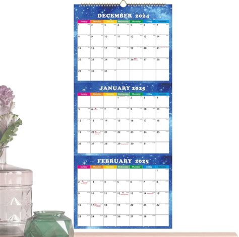 January Calendar Time Management