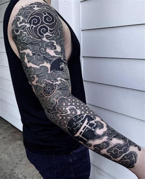 Japanese Arm Sleeve Tattoo