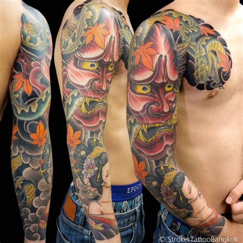 Japanese tattoo sleeve