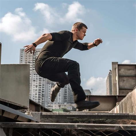 Jason Bourne Parkour Moves