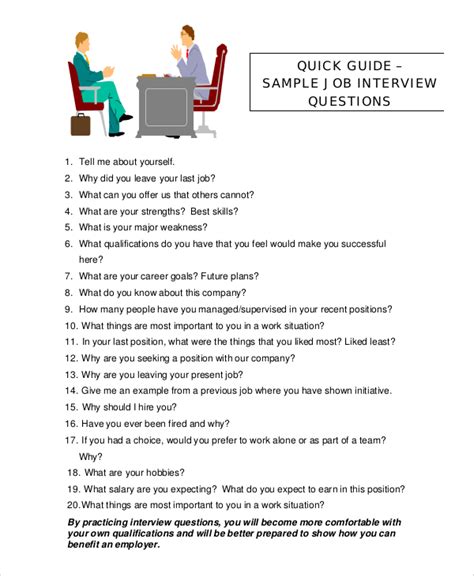 Job Interview Template