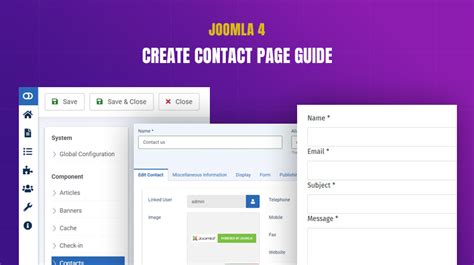 Joomla Contact Us Page