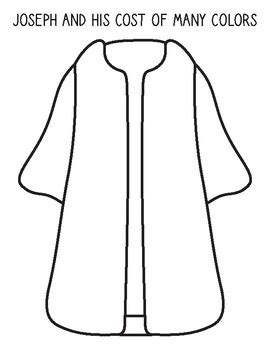 Joseph Coat Templates Adults