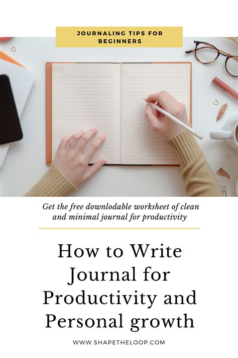 Journaling for Productivity Image