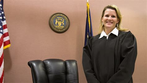 Judge Miriam Harrison in the Courtroom