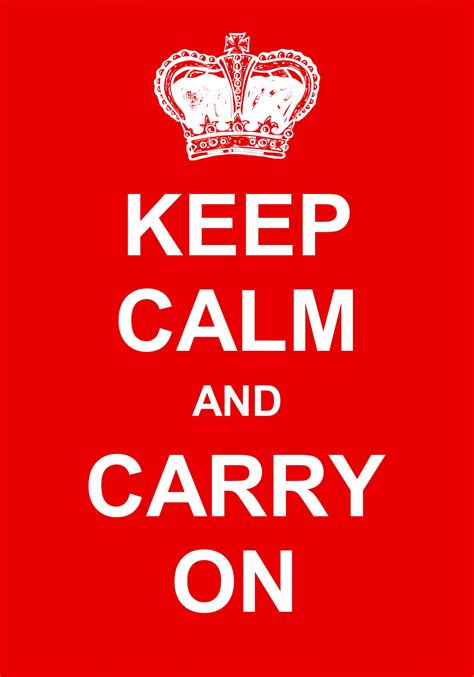 Keep Calm and Carry On Meme