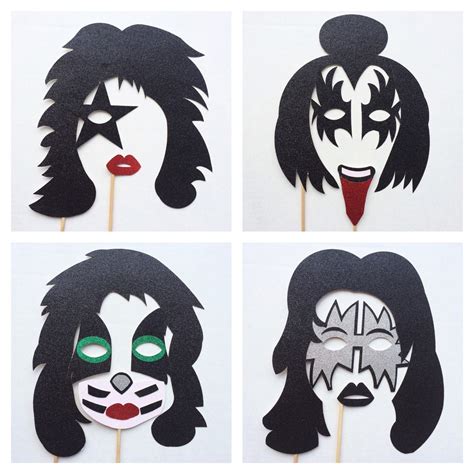 Kiss Makeup Template Designs