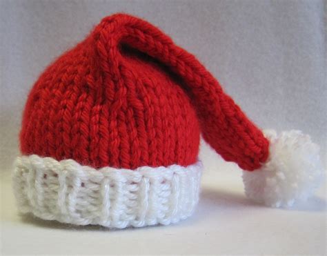 Knitted Santa Hat Pattern