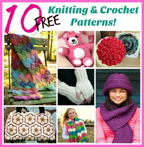 Knitting and Crochet Patterns