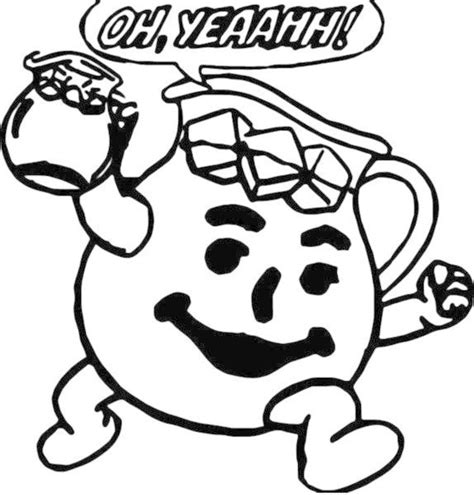 Kool Aid Man Coloring Page Ideas